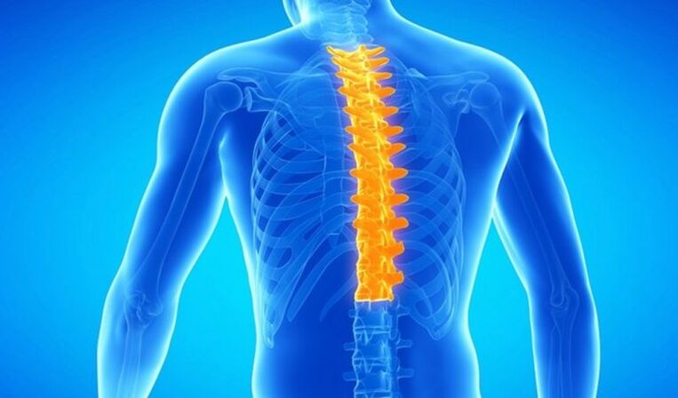 Osteocondrosi della colonna vertebrale toracica